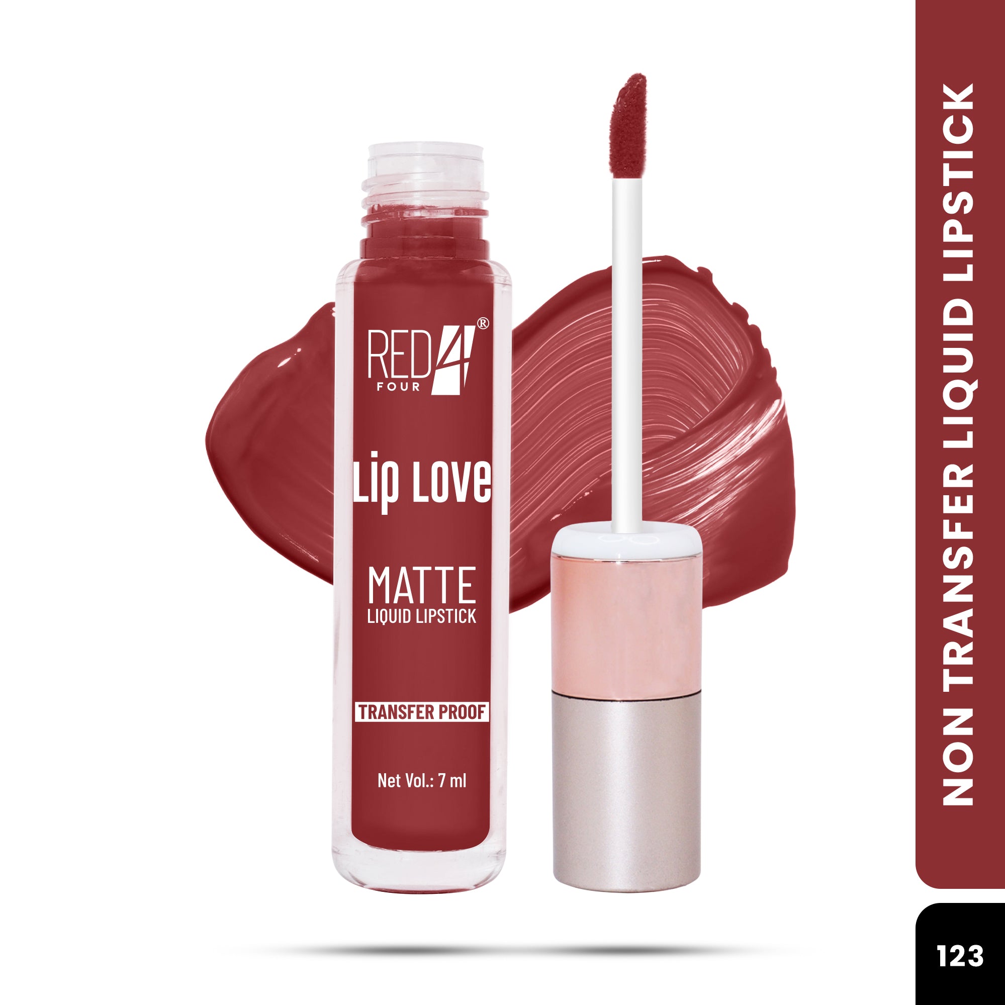 Red4 Lip Love Matte Liquid Lipstick