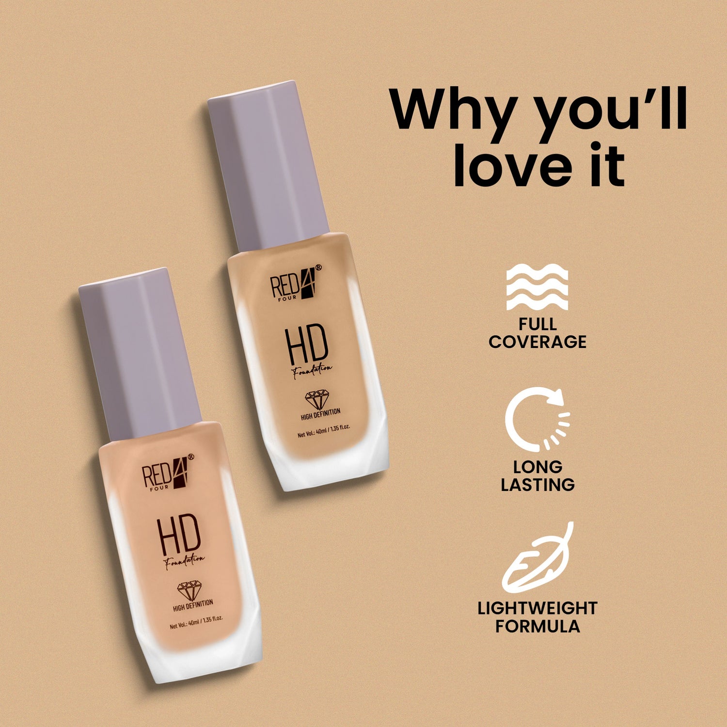 Red4 HD Foundation