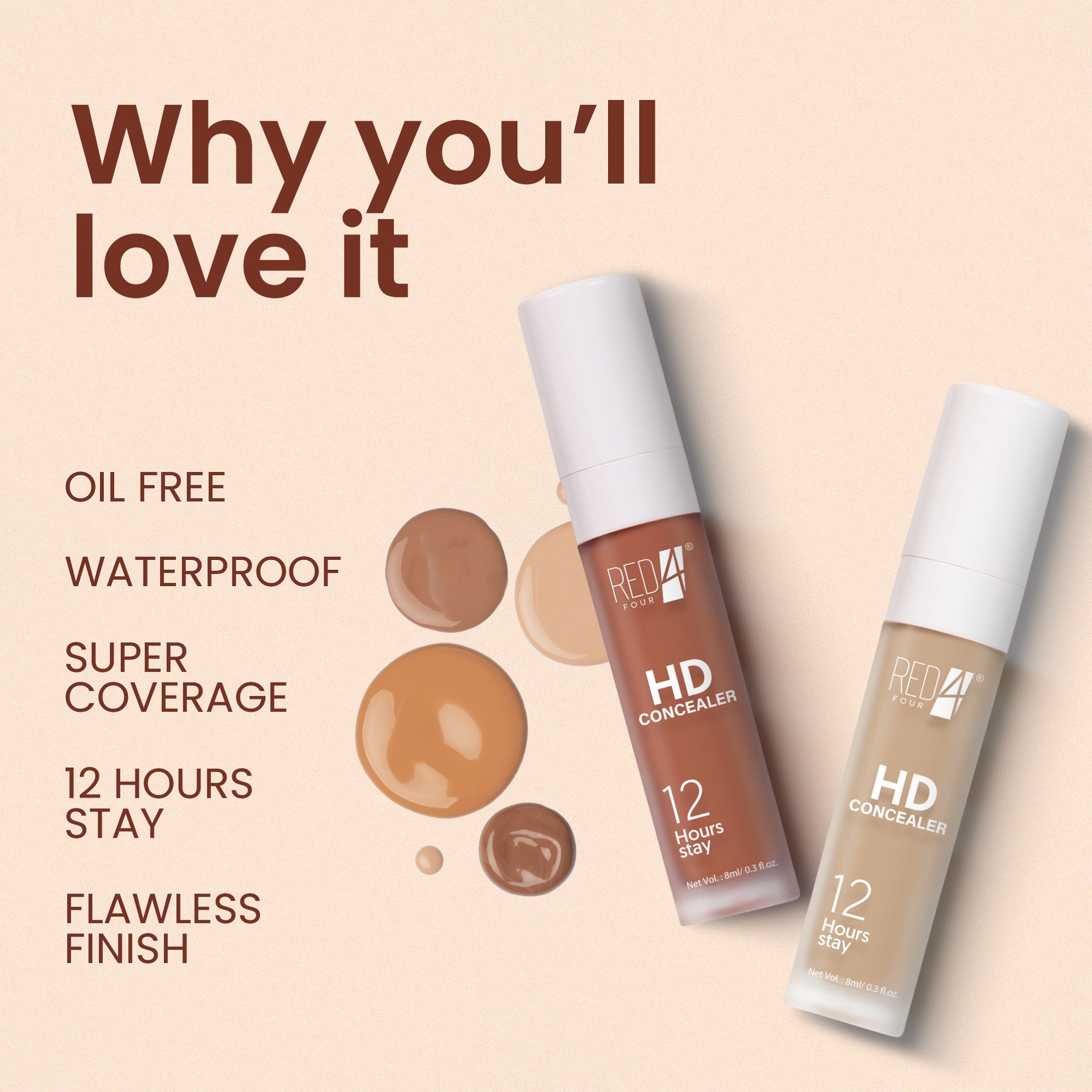 Red4 HD Concealer