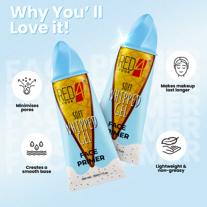 Soft Whipped Gel Face Primer | Lightweight Smooth Base