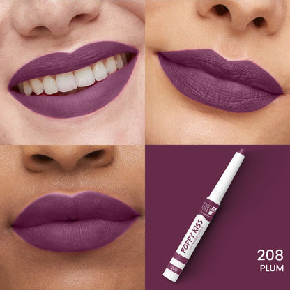 RED4 Poppy Kiss Non Transfer Lip Crayon Lipstick
