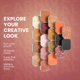 Carnival Eyeshadow Palette | Multi Finish Long Wear Colors
