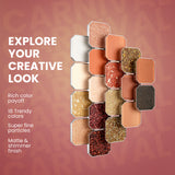 Carnival Eyeshadow Palette | Multi Finish Long Wear Colors