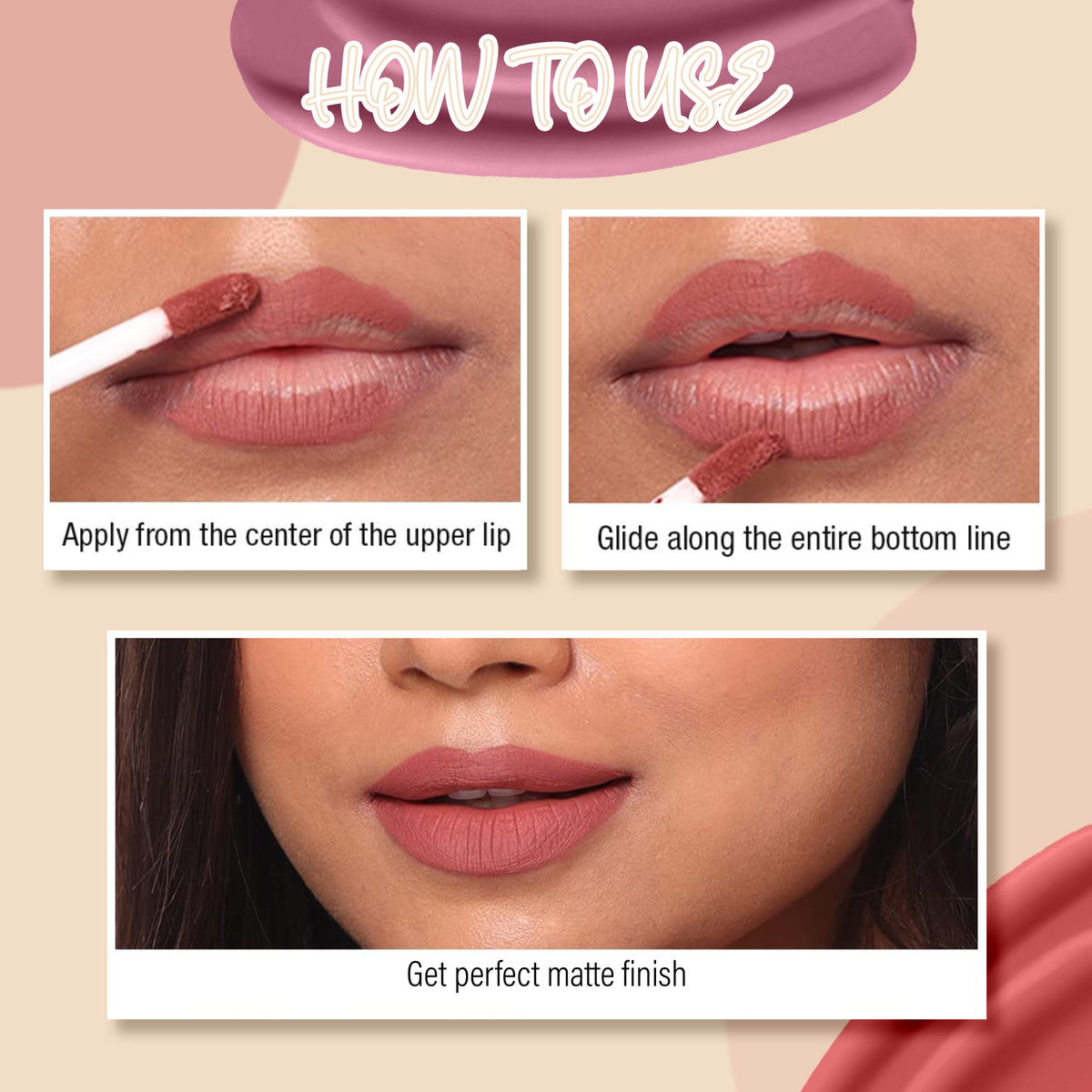 Red4 Matte Non Transfer Liquid Lipcream