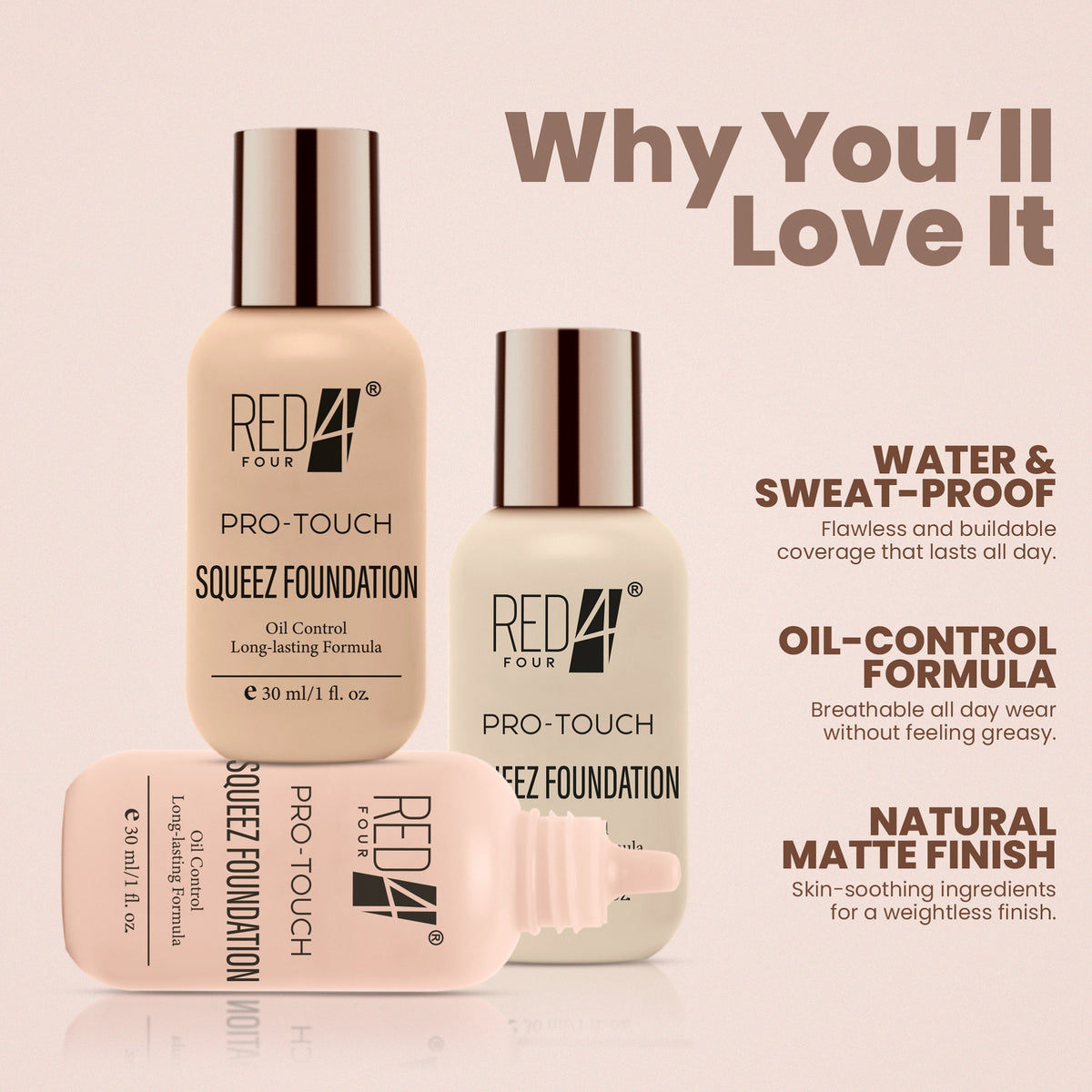 Red4 Pro-Touch Squeez Foundation