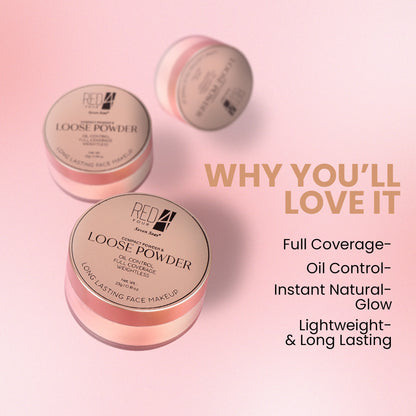 Red4 Compact Powder &amp; Loose Powder