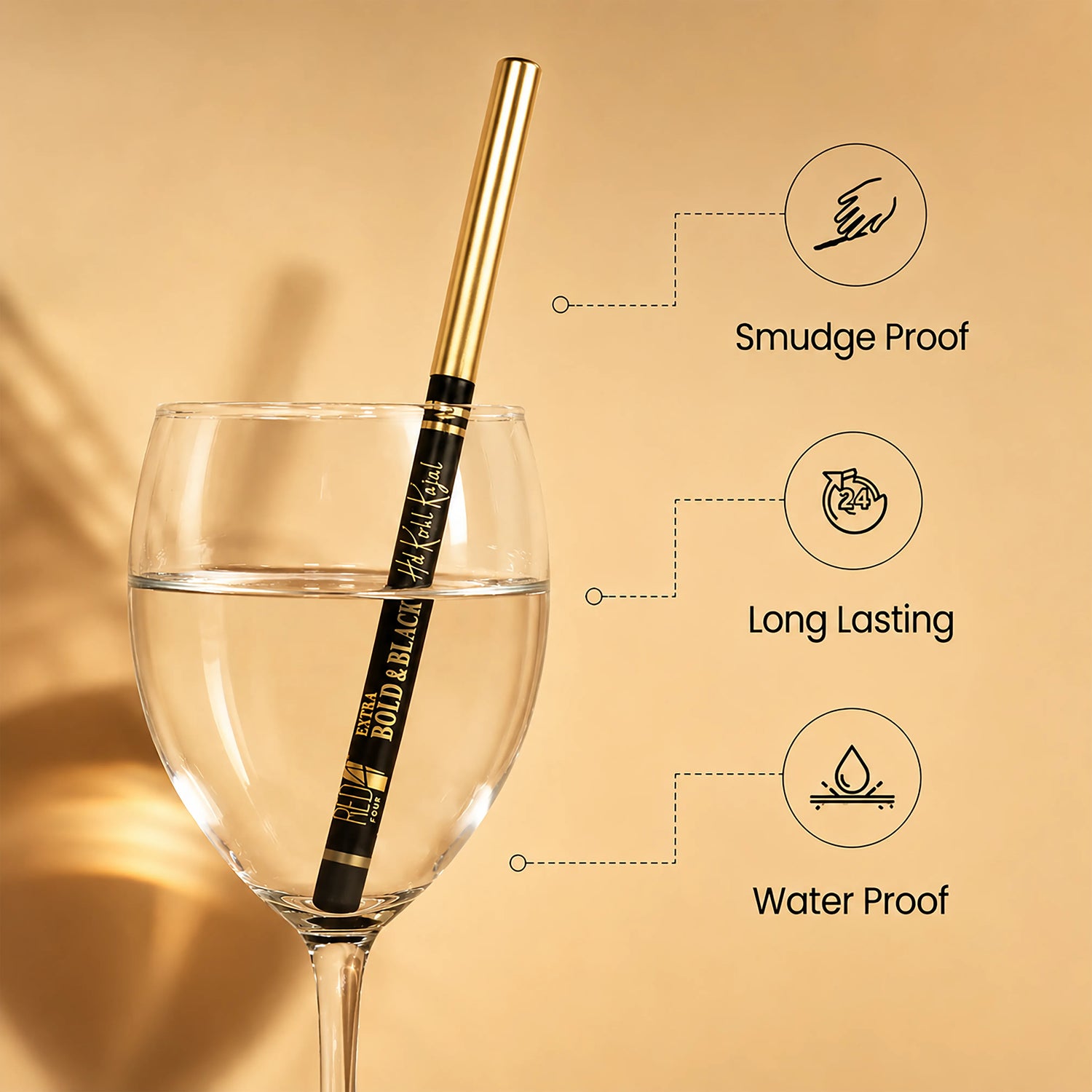 Extra Bold And Black HD Kohl Kajal
