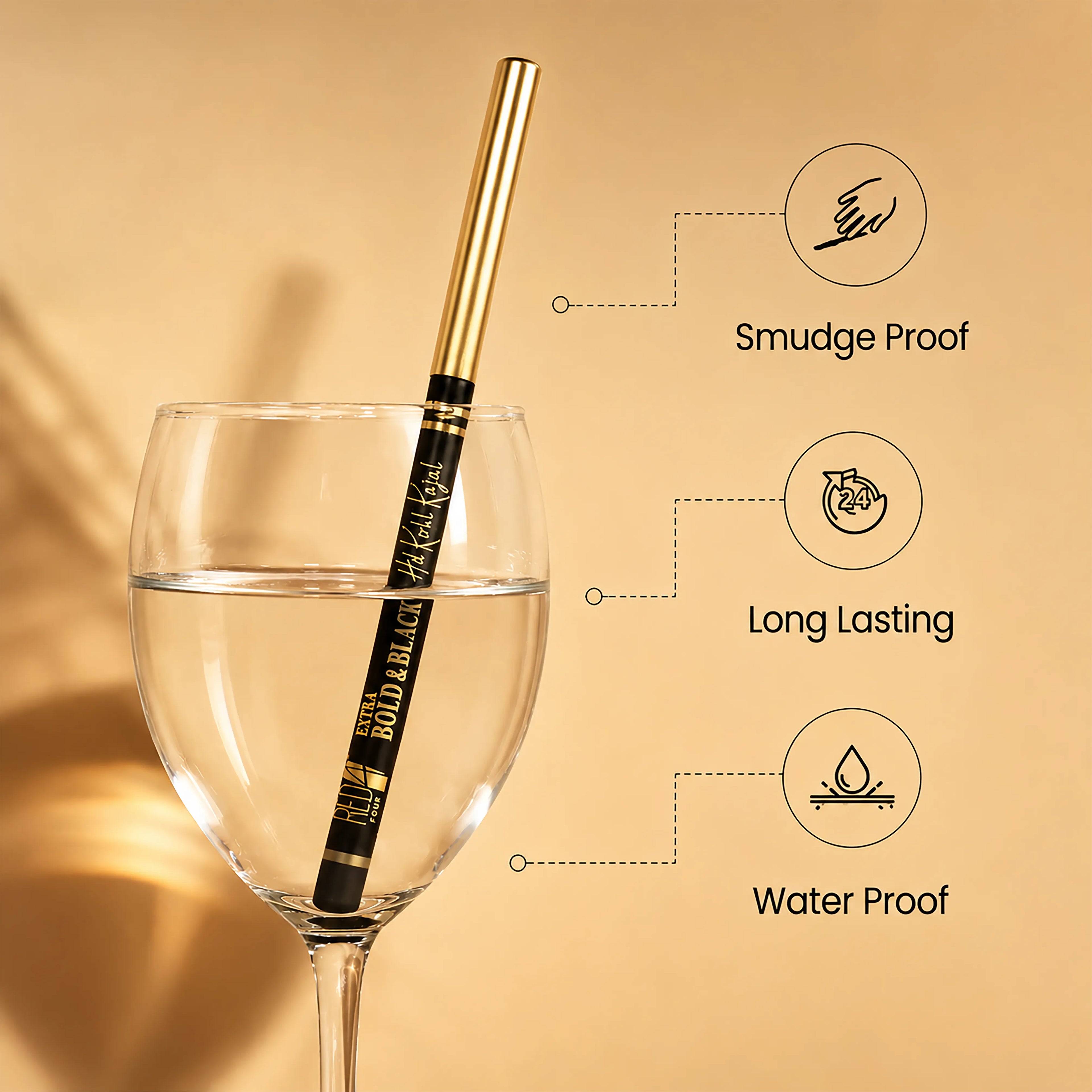 Extra Bold And Black HD Kohl Kajal