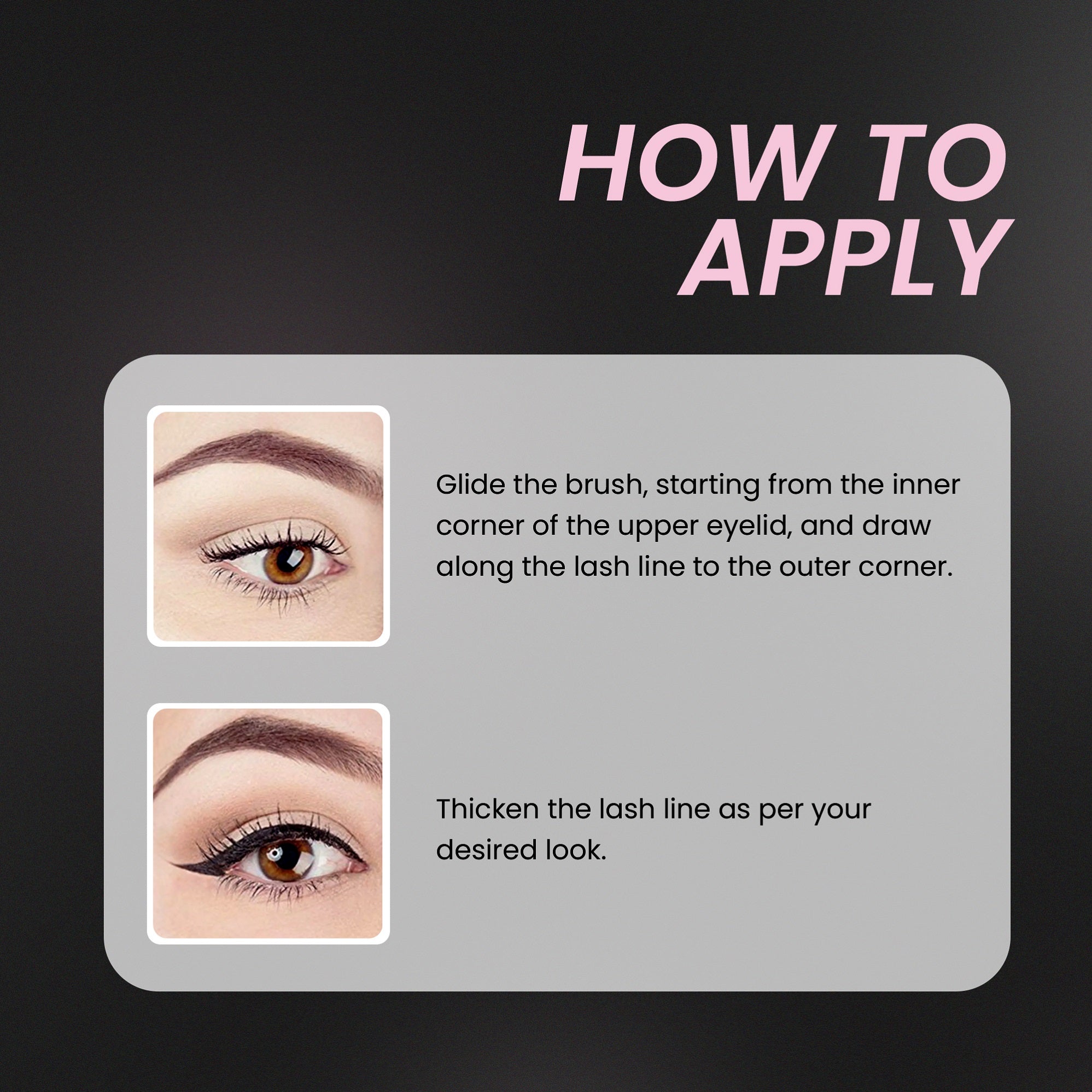 2X Intense Eyeliner | Deep Black Precision