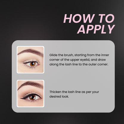 2X Intense Eyeliner | Deep Black Precision