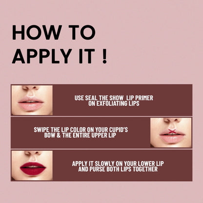 Red4 Matte Girl Liquid Lipstick