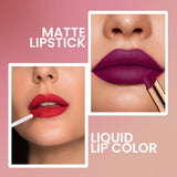 Double Matte 2 in 1 Liquid Lipstick | Dual Finish Color