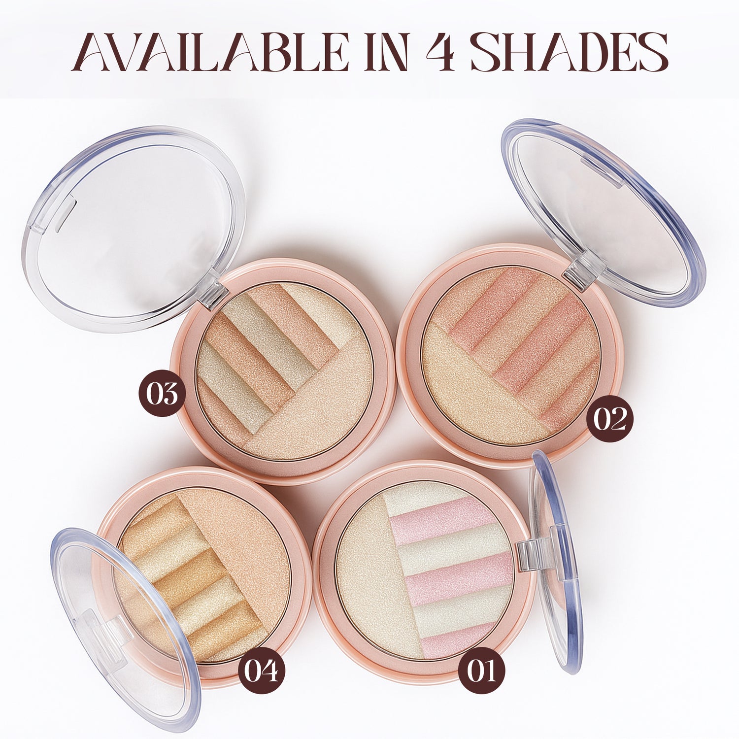 Ocean Mist Terracotta Eyeshadow Palette | Soft Glow Finish