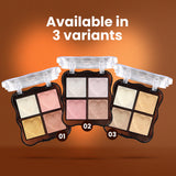Color Heart Glow Palette | Eyeshadow & Highlighter Combo