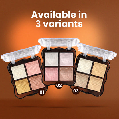 Color Heart Glow Palette | Eyeshadow &amp; Highlighter Combo