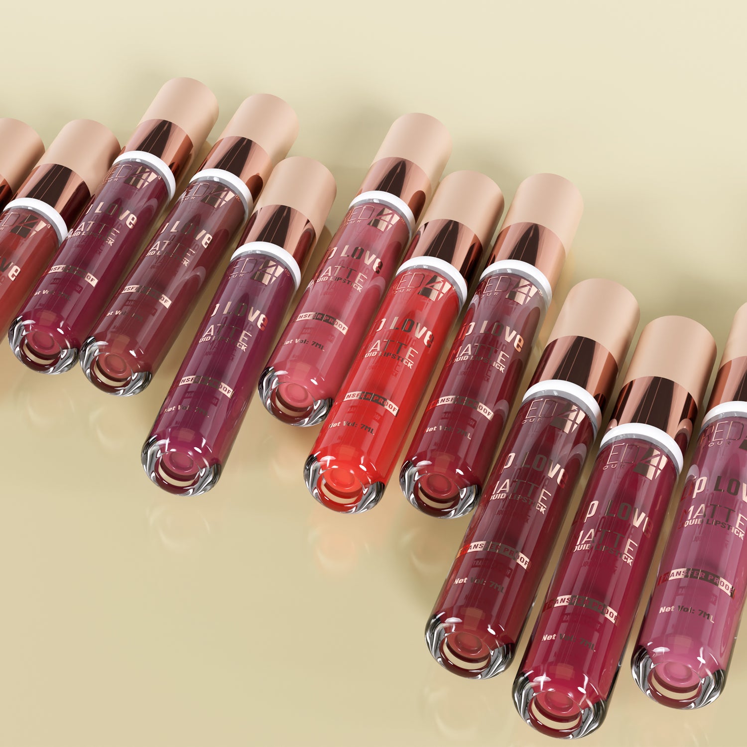 Red4 Lip Love Matte Liquid Lipstick