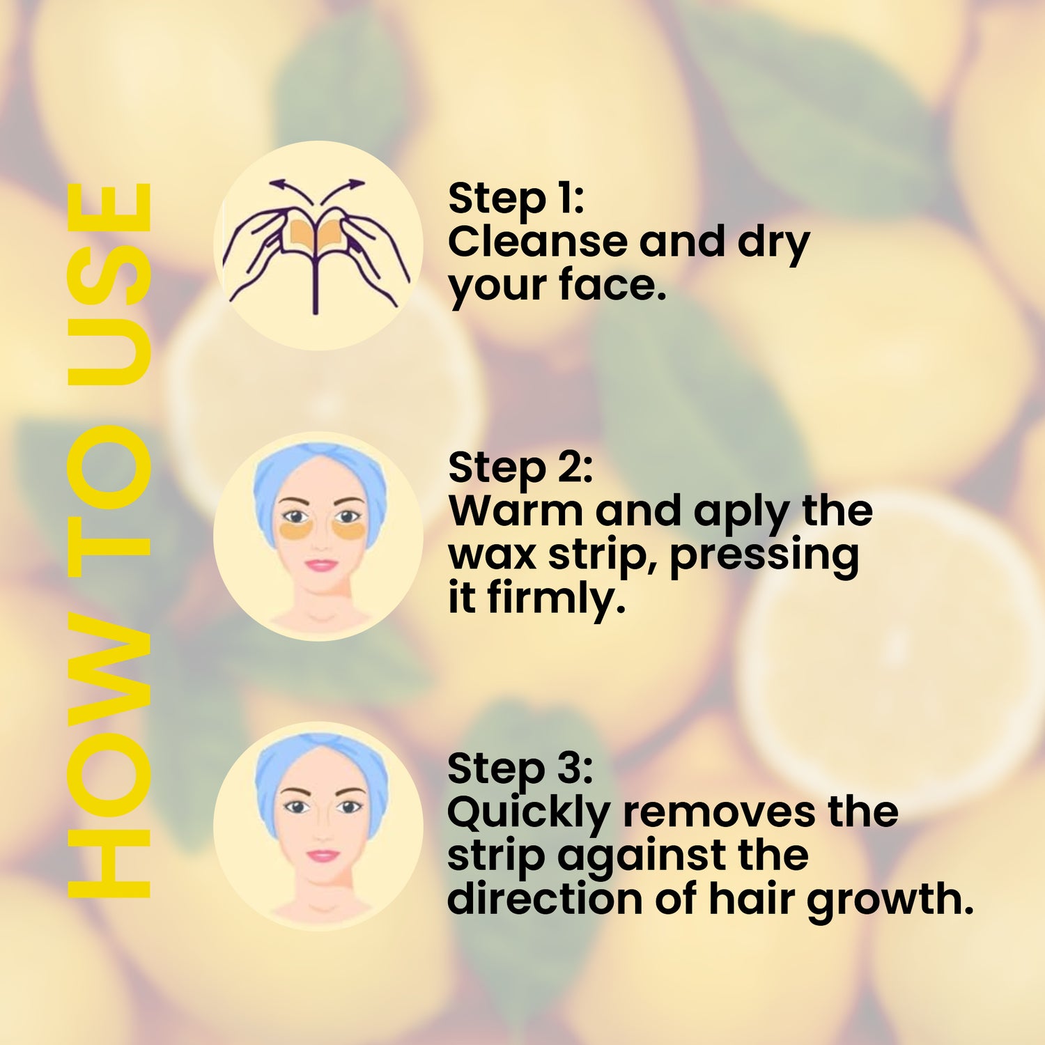 Red4 Facial Wax Strips