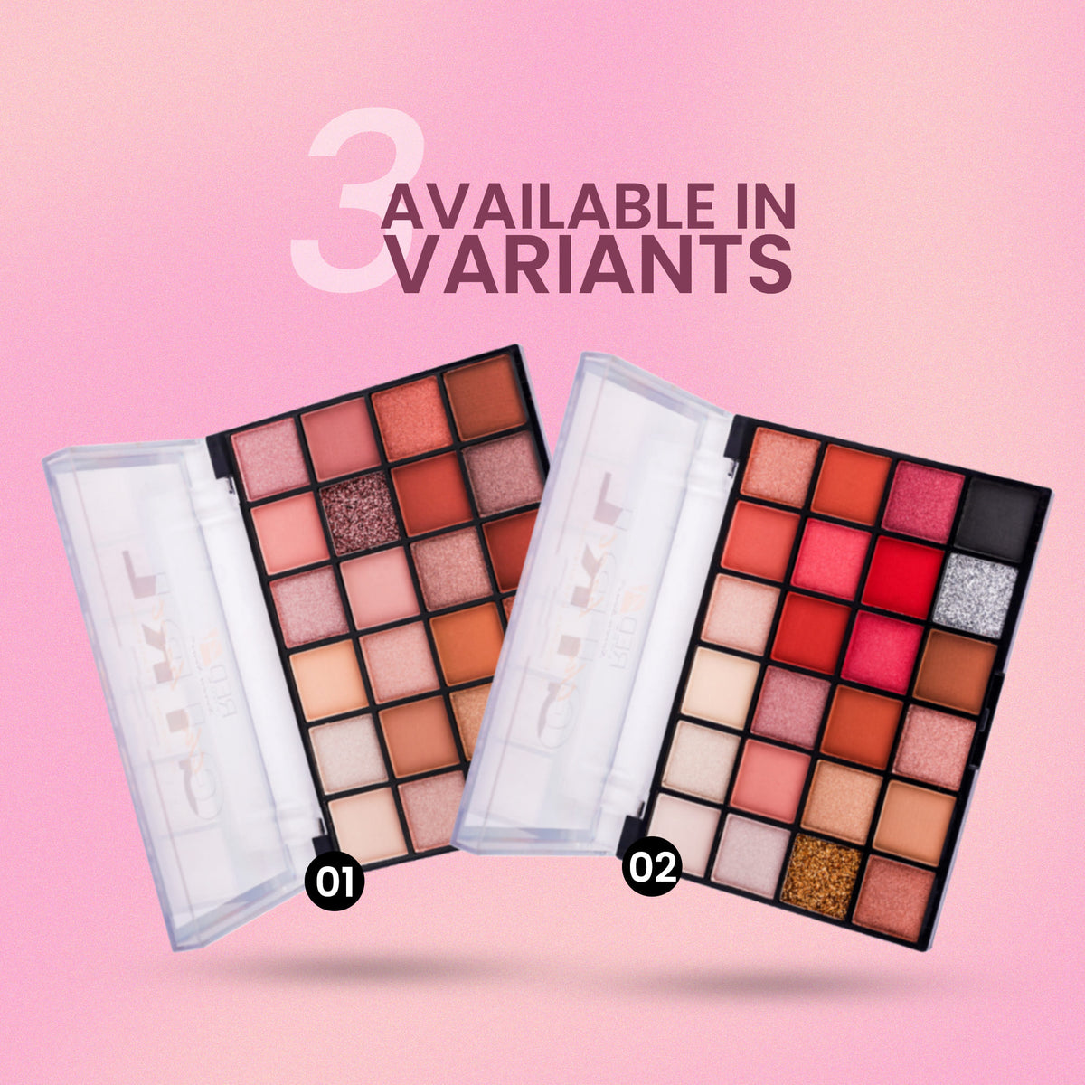 Professional Eyeshadow Palette with 24  Highly Pigmented Shimmer & Matte Shades | Blendable Long-Lasting Eye Makeup Kit for All Skin Tones | Travel-Friendly Compact