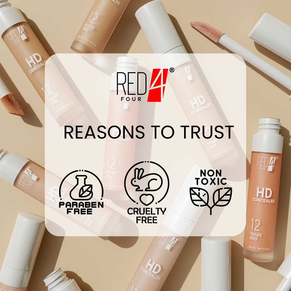 Red4 HD Concealer
