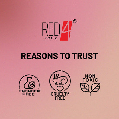 Red4 Double Matte 2 in 1 Liquid Lipstick