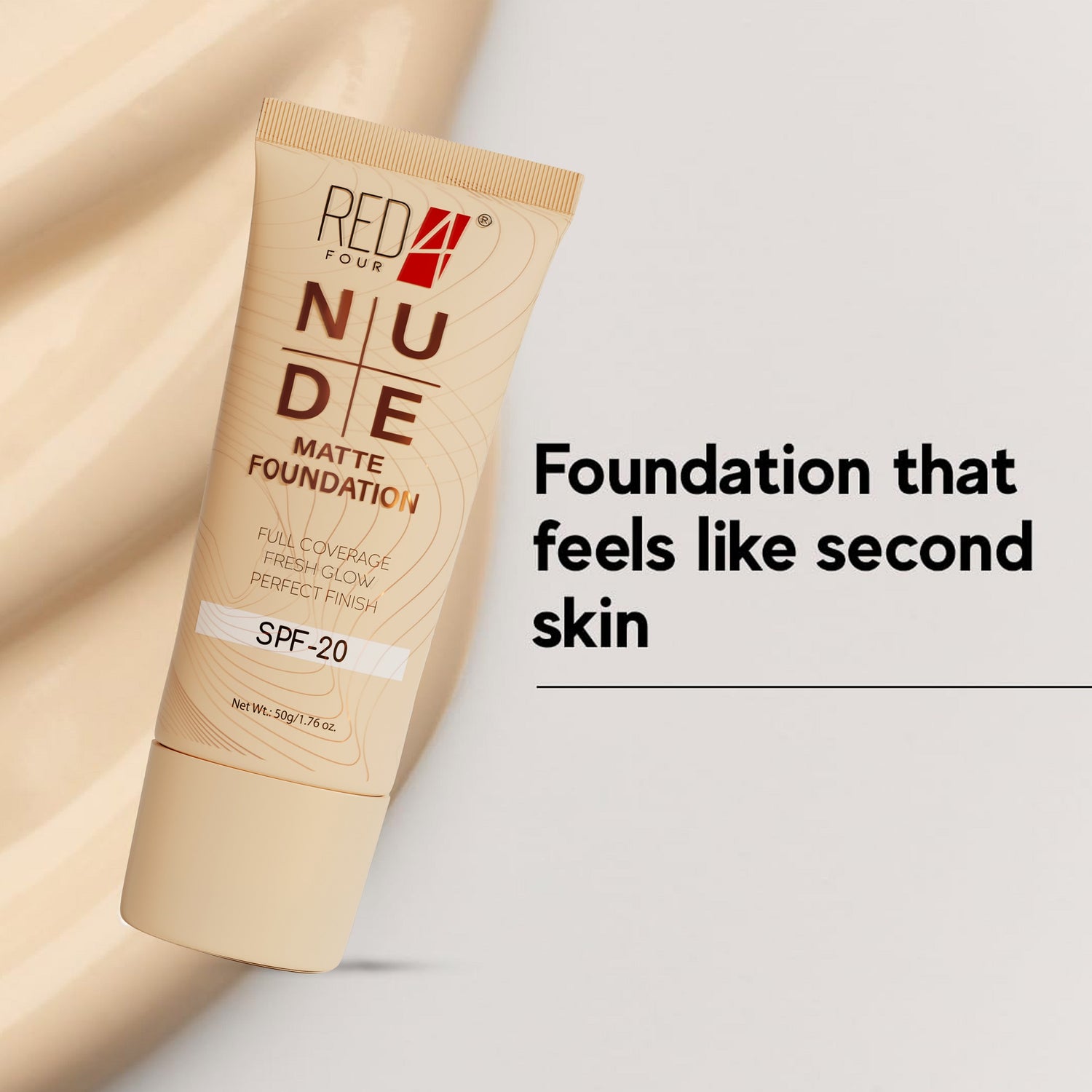Nude Matte Foundation | Lightweight Everyday Base